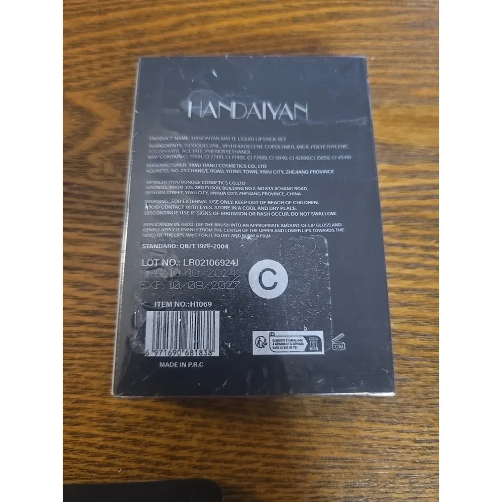 Handaiyan‎ Creature Of The Night Liquid Lipstick 4Pcs